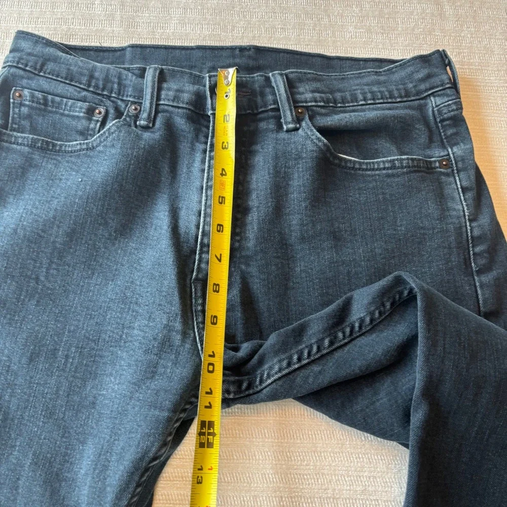 Levis 505 Regular Fit Jeans‎ Mens 33x32 Dark Wash Indigo Straight Leg Denim Y2K
